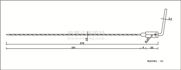 SL-09H钢丝封尺寸