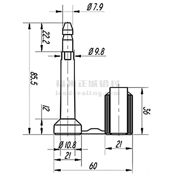 SL-02J高保封尺寸图