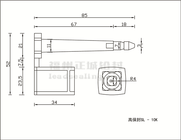 SL-10K高保封尺寸